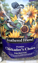 chickadees choice bird feed